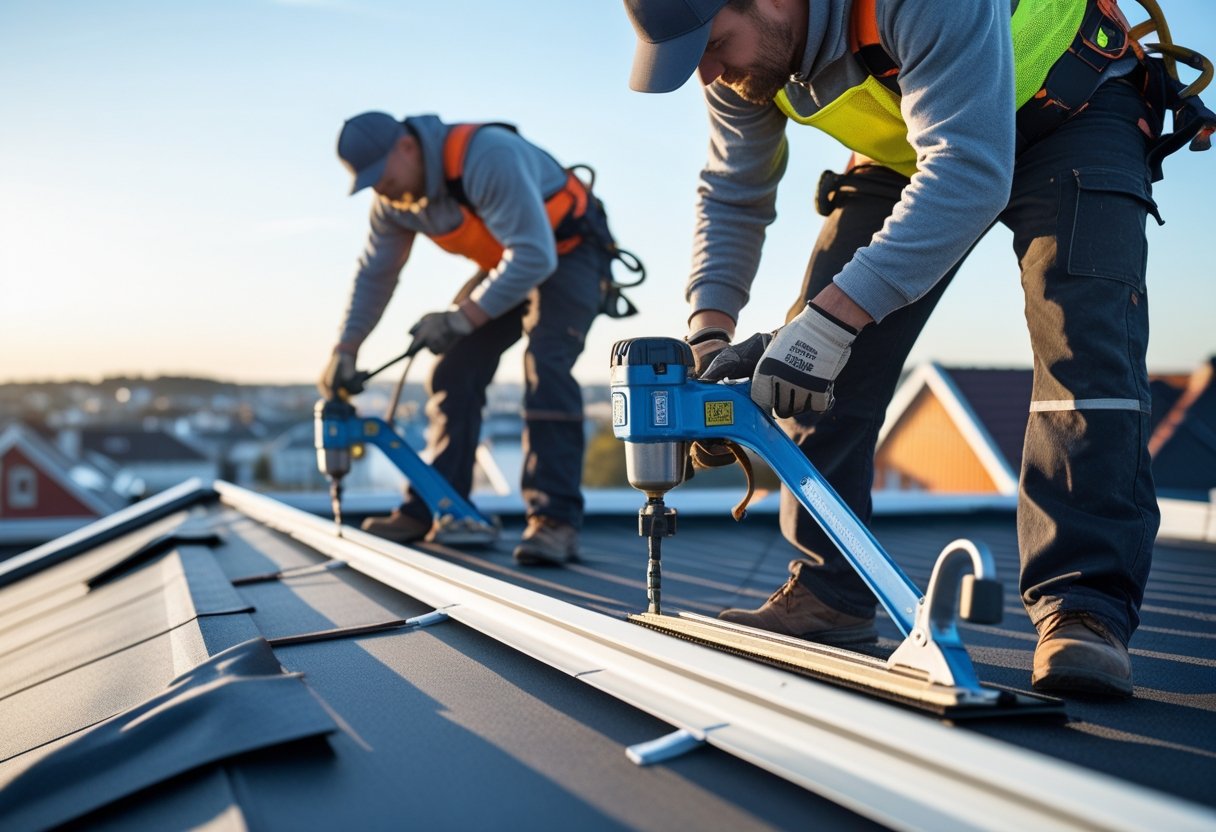 Effektive vaerktoejer til tagdaekning i Frederikshavn