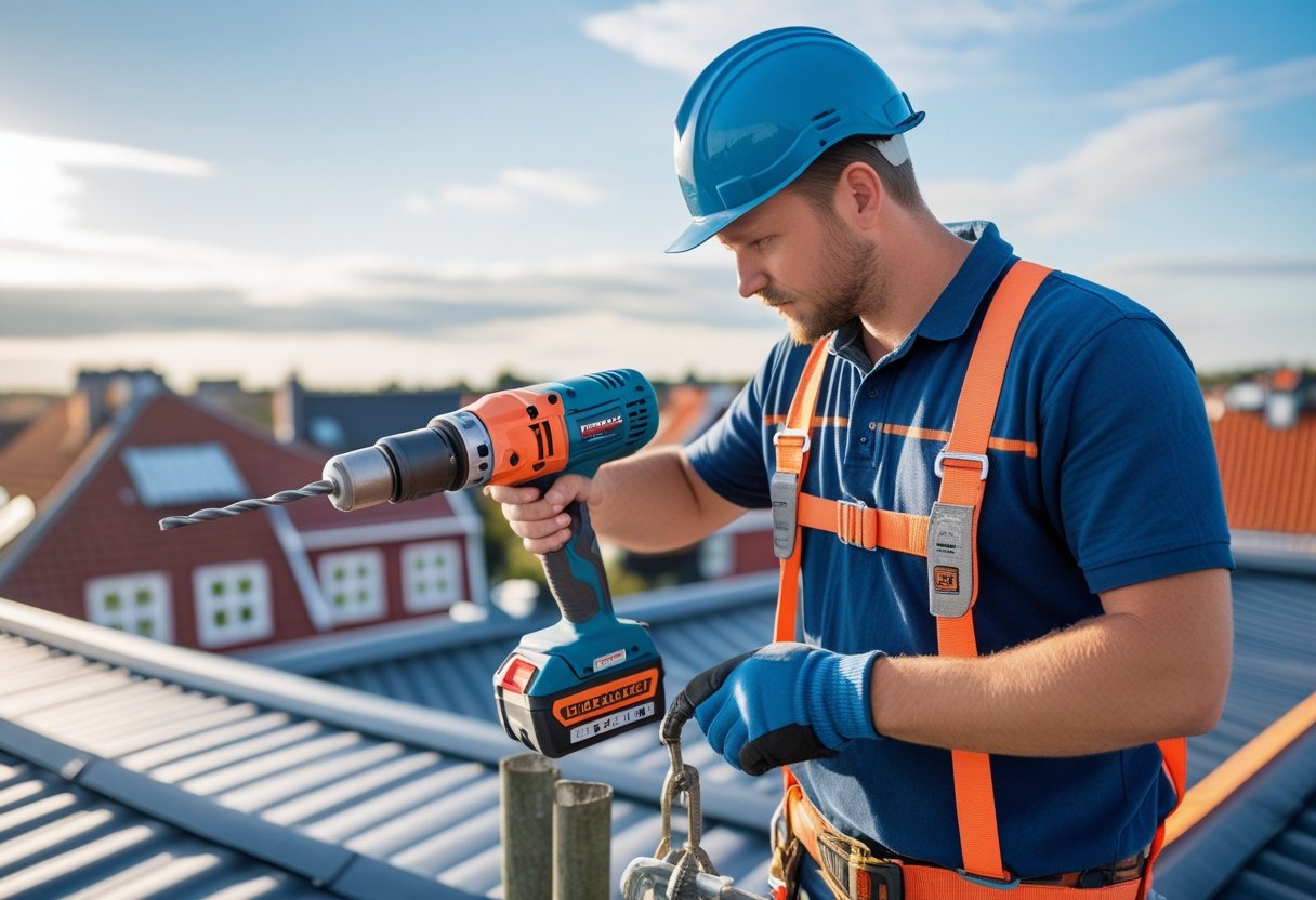 Sådan vælger du den rette borehammer til tagarbejde i Frederikshavn